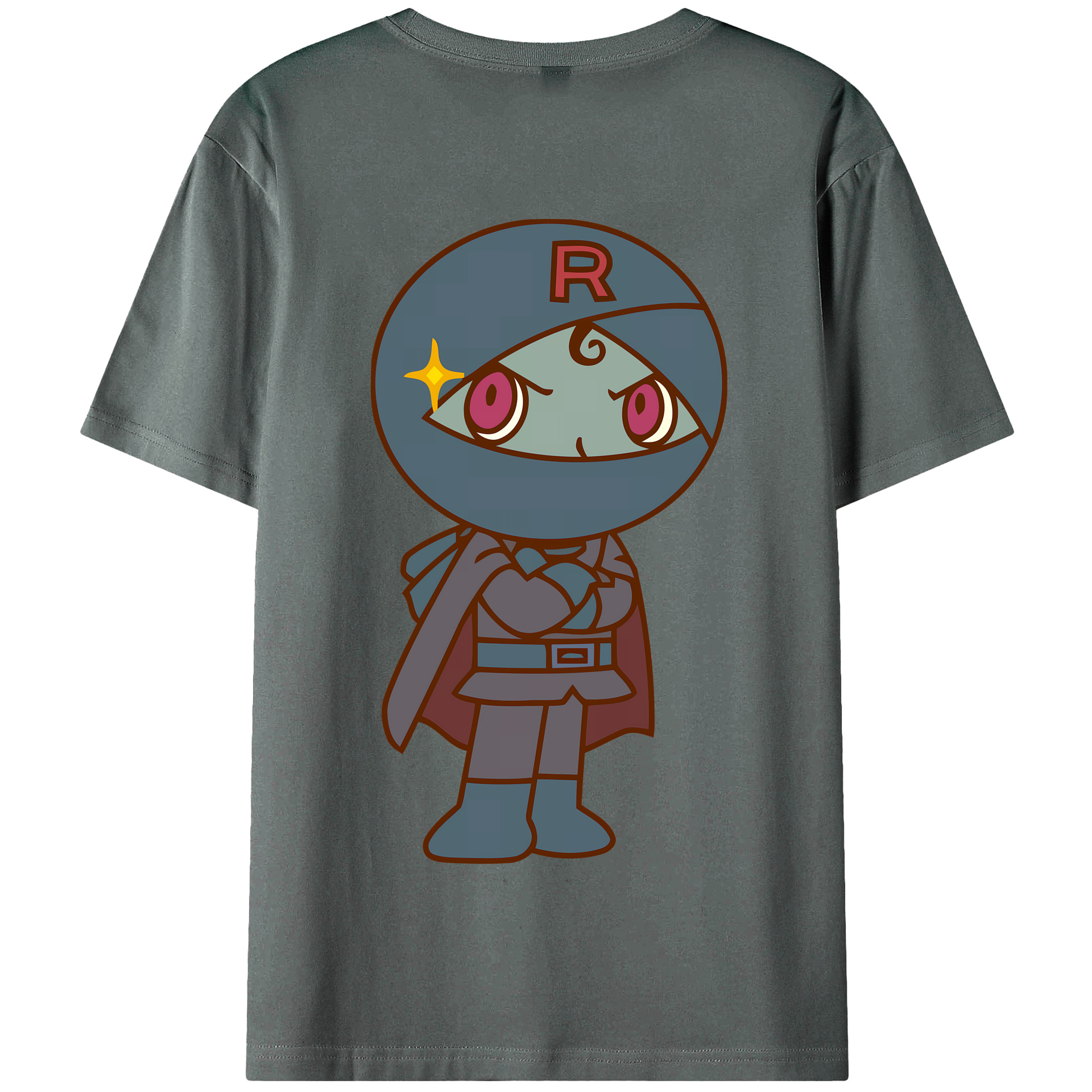 （画像用） アンパンマン Anpanman 綿100％半袖Tシャツ（背面プリント）